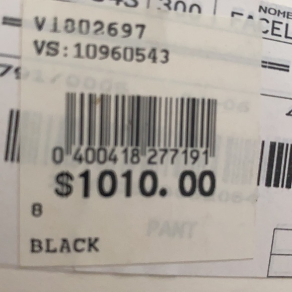 Black maxi Mara pants from Italy. New with tags on. - Picture 8 of 8